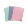 Protege-documents exacompta autentik a4 pp recycle semi-rigide 40 vues coloris assortis