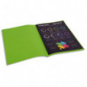 EXACOMPTA Paquet de 100 sous-chemises ROCK'S en carte 80 grammes coloris Vert clair