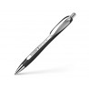 Stylo-bille schneider slider rave xb black edition viscoglide trait extra large encre bleue coloris
