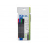 Feutre staedtler triplus fineliner 334 triangulaire pointe superfine 0,3mm coloris assortis etui carton