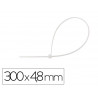 Scelle q-connect 300x4,8mm coloris blanc sachet 100 unites