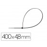 Scelle q-connect 400x4,8mm coloris noir sachet 100 unites