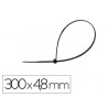 Scelle q-connect 300x4,8mm coloris noir sachet 100 unites