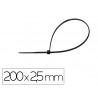 Scelle q-connect 200x2,5mm coloris noir sachet 100 unites