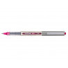 Roller uniball eye plastique recycle encre liquide ecriture moyenne pointe metal coloris pourpre