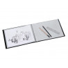 Porte-vues viquel art'view pp creativ'gallery a4 format paysage 60 vues coloris noir