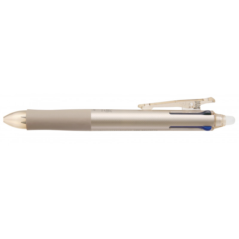 Roller pilot frixion ball 4 colors encre gel pointe fine coloris rose