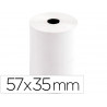 Bobine thermique q-connect 57mm largeur x 35mm diametre 70gr pour tpe sans bisphenol a