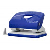 Perforateur q-connect kf14218 2 trous ouverture 2mm capacite 20 feuilles coloris bleu
