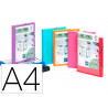Boite de classement coolbox a4 dos 3cm polypropylene essentiel recycle coloris assortis