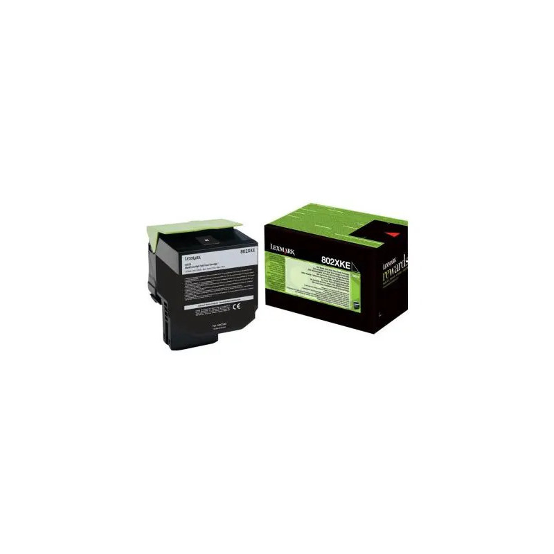 Toner lexmark 80c2xke couleur noir 8000 pag