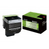Toner lexmark 80c2xke couleur noir 8000 pag