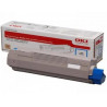 Toner laser oki 46443103 couleur cyan 10000 pag