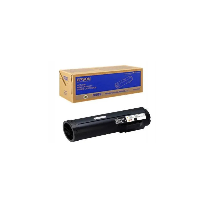 Toner laser epson al-m400 couleur noir 23700 pag