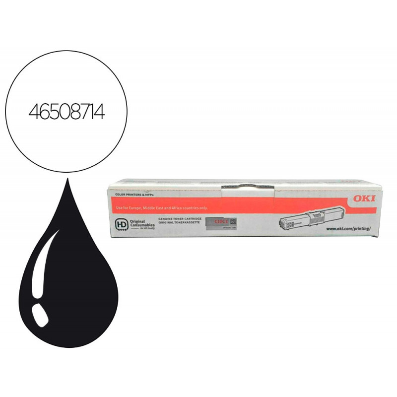 Toner laser oki 46508714 couleur magenta 1500 pag