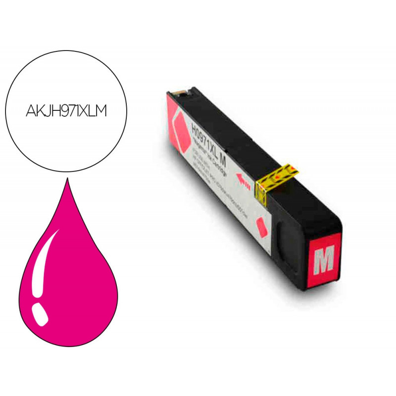 Cartouche hyperburo jet encre comp hp 971xl ma