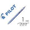 Stylo-bille pilot acro 1000 retractable pointe moyenne 1mm encre noire rechargeable coloris bleu clair avec coffret