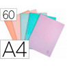 Protege-documents exacompta aquarel polypropylene semi-rigide 60 pochettes 120 vues
