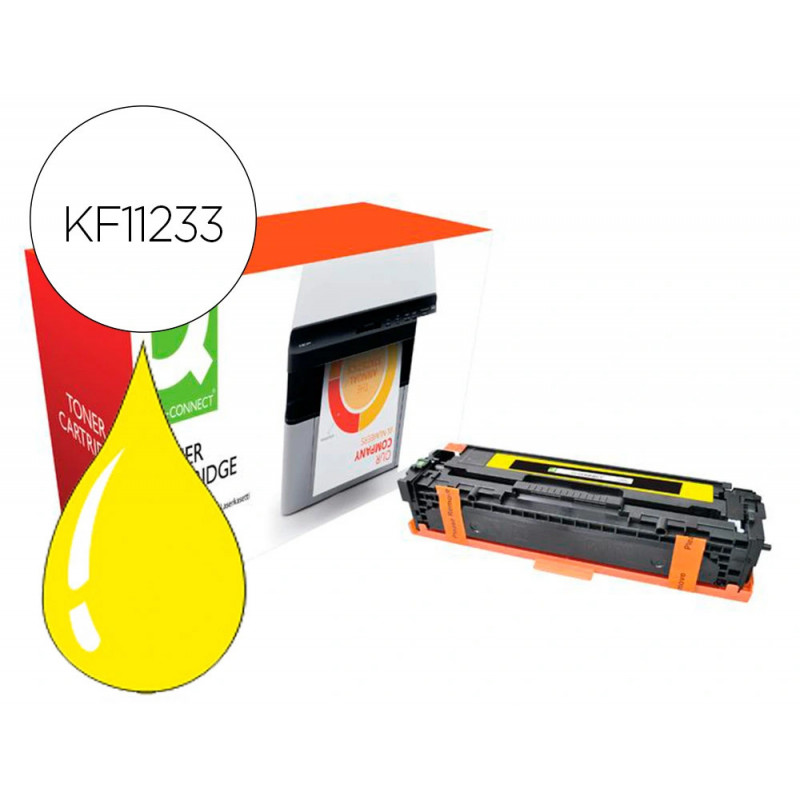 Toner compatible q-connect brother tn421y hl-l8260 / 8360 jaune 1800 pages