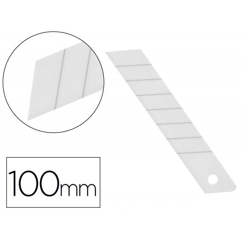 Lame 18mm de rechange q-connect pour cutter kf17106 blister 5 unites