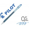 Stylo-bille pilot g1 7 écriture moyenne 0.5mm encre gel corps translucide couleur dense bleu