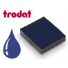 Cassette encrage trodat 6/4923a pour tampon encreur printy 44923/4930 taille empreinte coloris noir