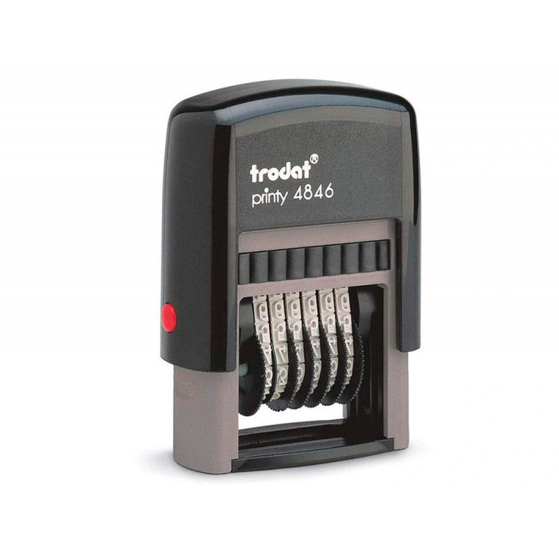 Numeroteur trodat automatique printy t4846 encrier 6/4911 encrage noir