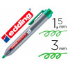 Marqueur edding e12 tableau blanc rétractable rechargeable pointe ogive 1.5/3mm effaçable à sec coloris vert
