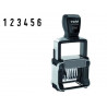 Numéroteur trodat metal professional line 5546 4.0 acier inoxydable 6 bandes chiffres hauteur 4mm