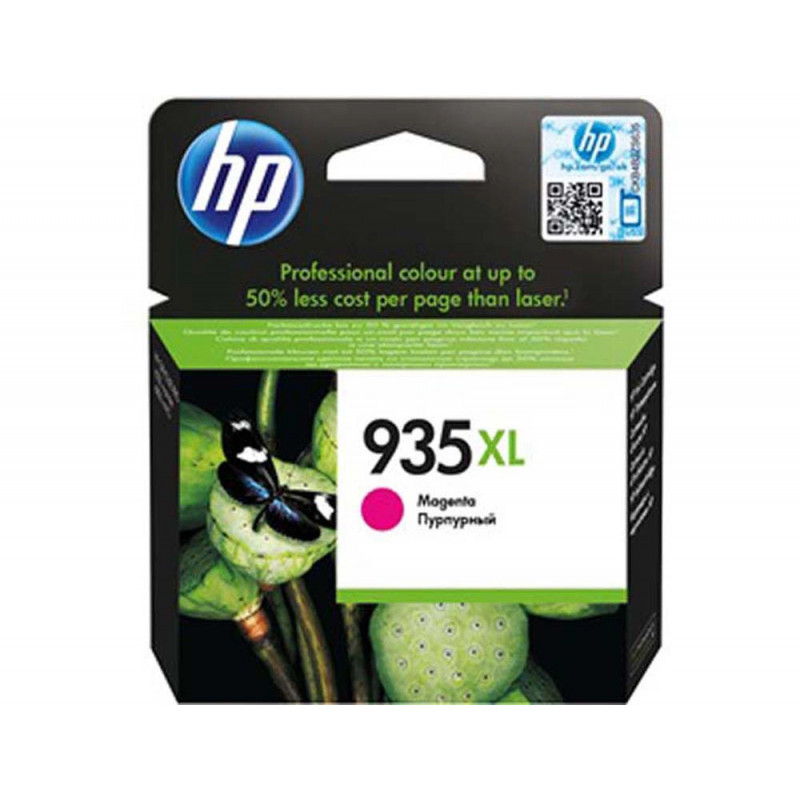 Cartouche hp n.935xl jet d'encre c2p25ae couleur magenta haute capacité 825p