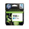 Cartouche hp 935xl jet d'encre c2p24ae couleur cyan haute capacité 825p