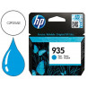 Cartouche hp 935 jet d'encre c2p20ae couleur cyan 400p