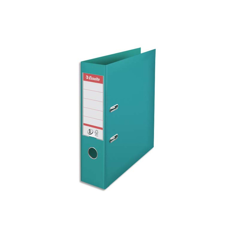 ESSELTE Classeur à levier N°1 POWER, A4, 7,5 cm, PP, turquoise