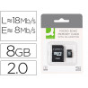 Carte micro q-connect sdhc adaptateur sd capacité 8gb classe 4 téléphones portables tablettes