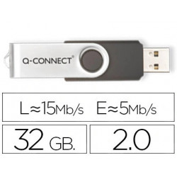 Clé usb q-connect 2.0 32gb...