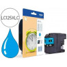 Cartouche brother jet d'encre lc125xlc couleur cyan haute capacité 1200p