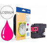 Cartouche brother jet d'encre lc125xlm couleur magenta haute capacité 1200p