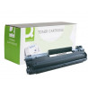 Toner laser q-connect compatible imprimantes hp cb436a couleur noir 2000p