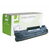 Toner laser q-connect compatible imprimantes hp cb435a couleur noir 1500p