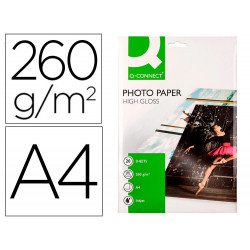 Papier photo q-connect jet...