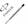 Recharge solveig stylo-bille type parker universelle métal largeur moyenne couleur noir