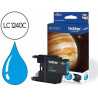 Cartouche brother jet d'encre lc1240c couleur cyan 600p