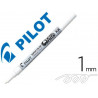 Marqueur pilot feutre permanent encre métallique pointe finenon biseautée polyacétate 4mm blanc