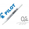 Marqueur pilot feutre permanent encre métallique pointe non biseautée extra fine polyacétate 0.5mm blanc