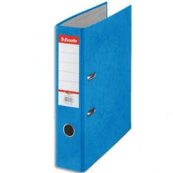 ESSELTE Classeur à levier RAINBOW, A4, 7,5 cm, carton, bleu