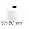 Bobine thermique q-connect 57mm largeur x 60mm diametre 55gr sans bisphenol a