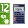 Calculatrice casio poche sl 320ter+ écran géant étui convertisseur monnaie mémoire solaire/pile 70x118.5x8mm 55g