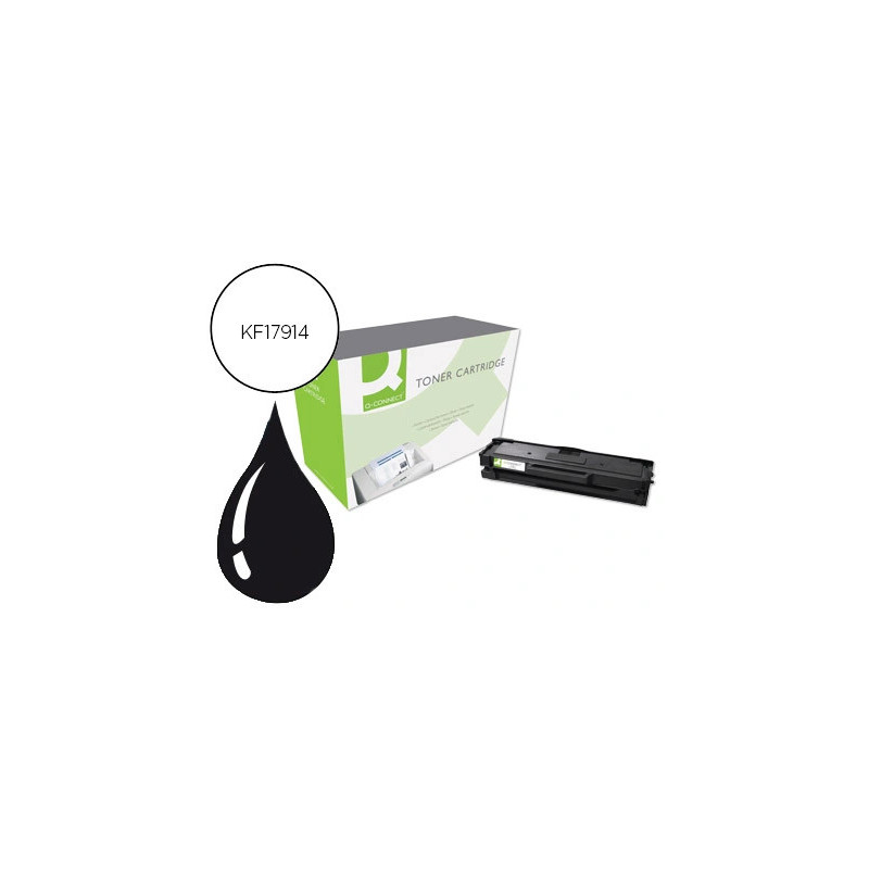 Toner q-connect compatible samsung mlt-d101s/els ml2160qcn pour ml2160 2165w scx3405 f fw w sf760p noir 1500p