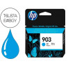 Cartouche hp 903 jet d'encre t6l87ae couleur cyan 315p