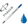 Recharge parker roller largeur fine coloris bleu